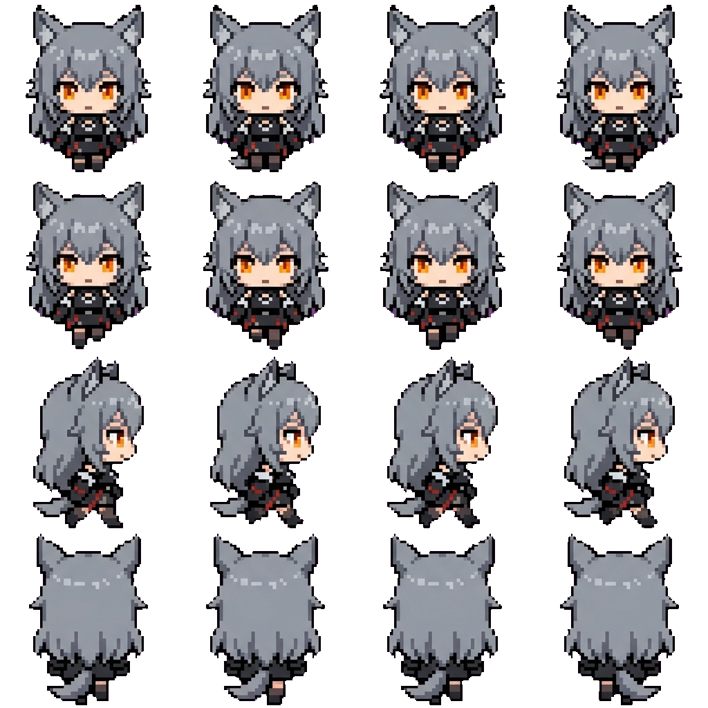 Kira movement sprite