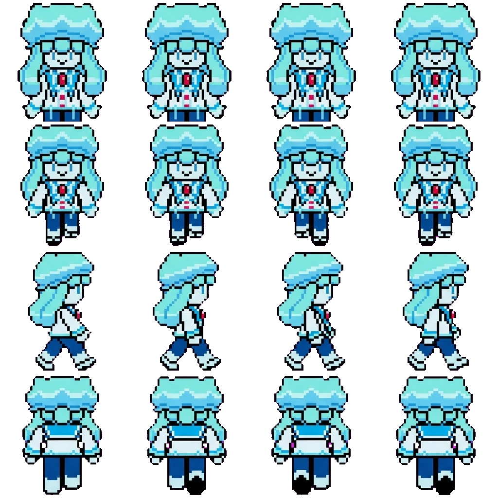 Mello movement sprite