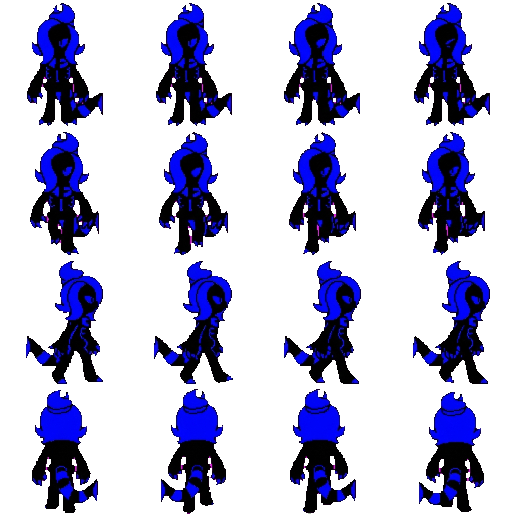 Fake movement sprite