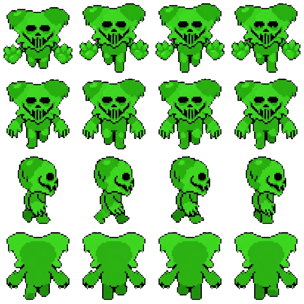 slimey Sophie Fox movement sprite