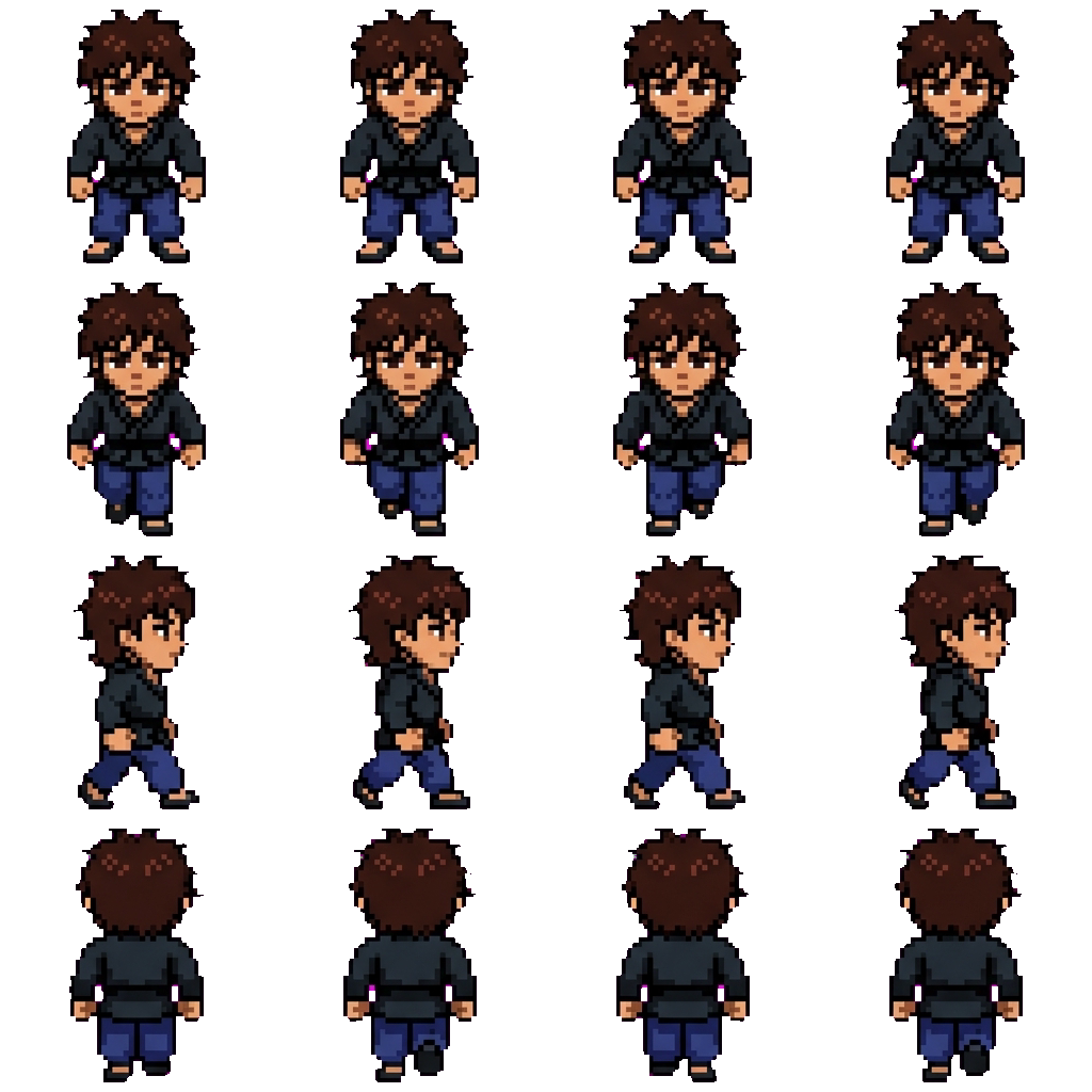 Baki movement sprite