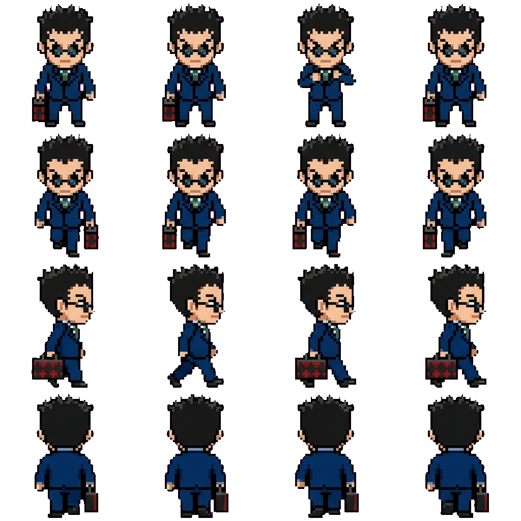Leorio movement sprite
