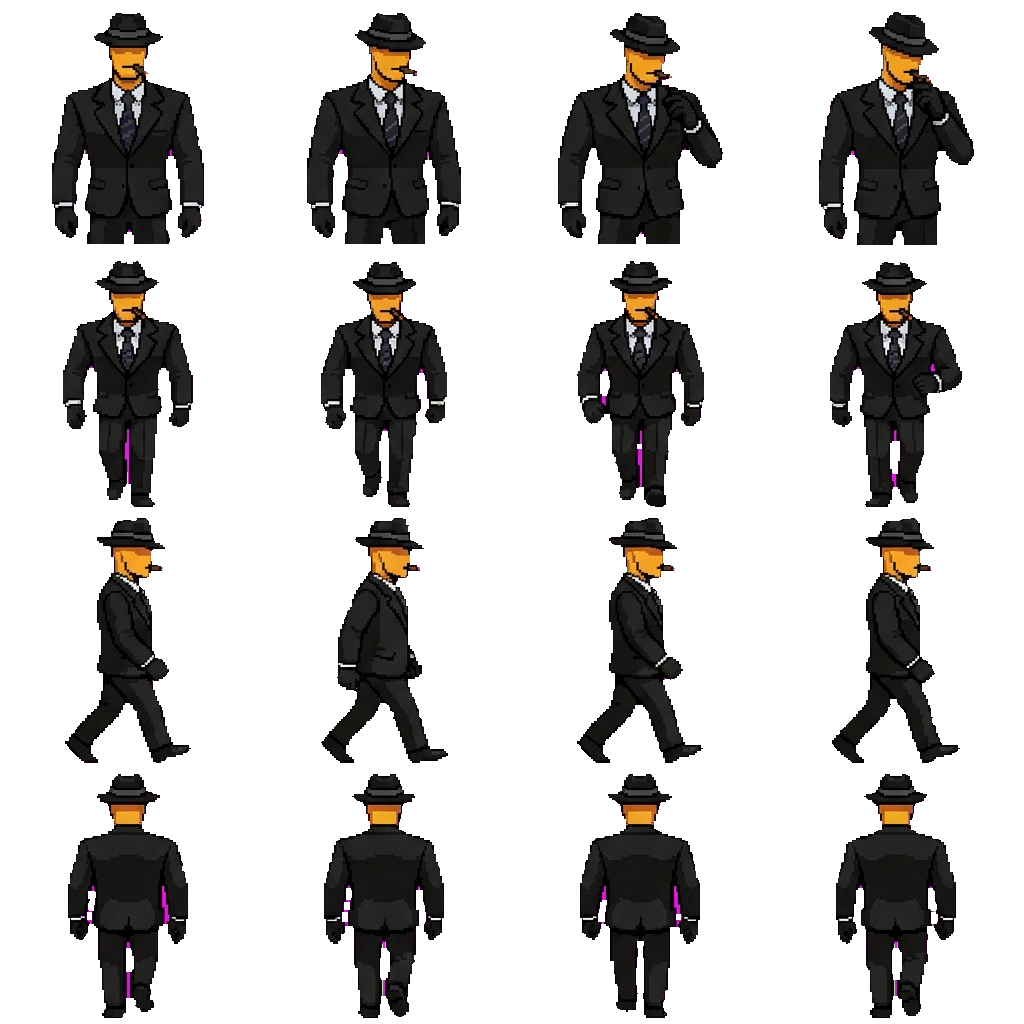 Don Sonnlieno Mafioso movement sprite