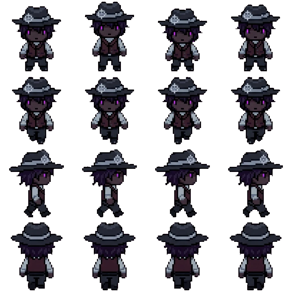 Azure movement sprite