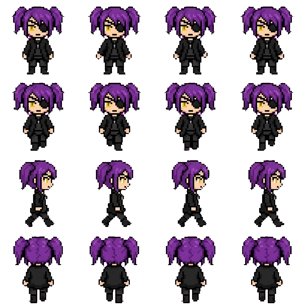 Riria movement sprite