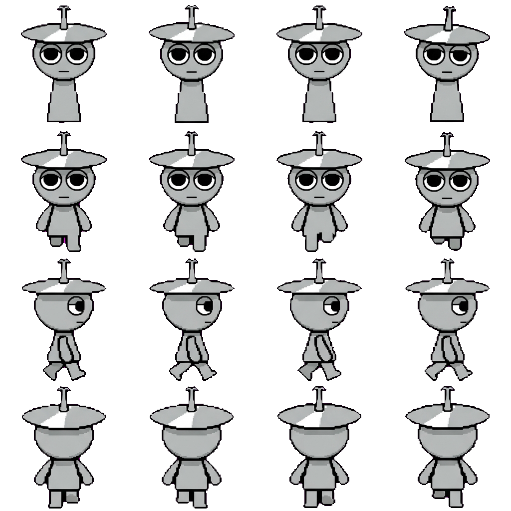Clukr movement sprite
