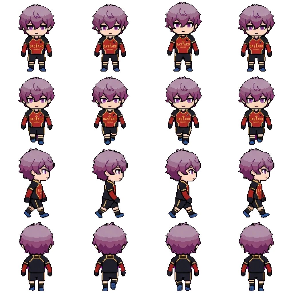 Alexis Ness movement sprite