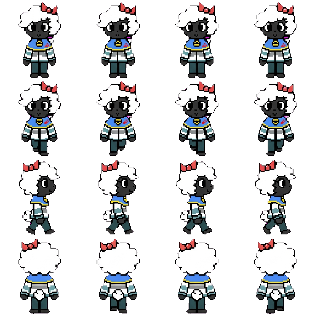 Mary Fleecia movement sprite