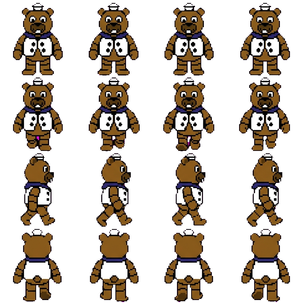 Bucky movement sprite