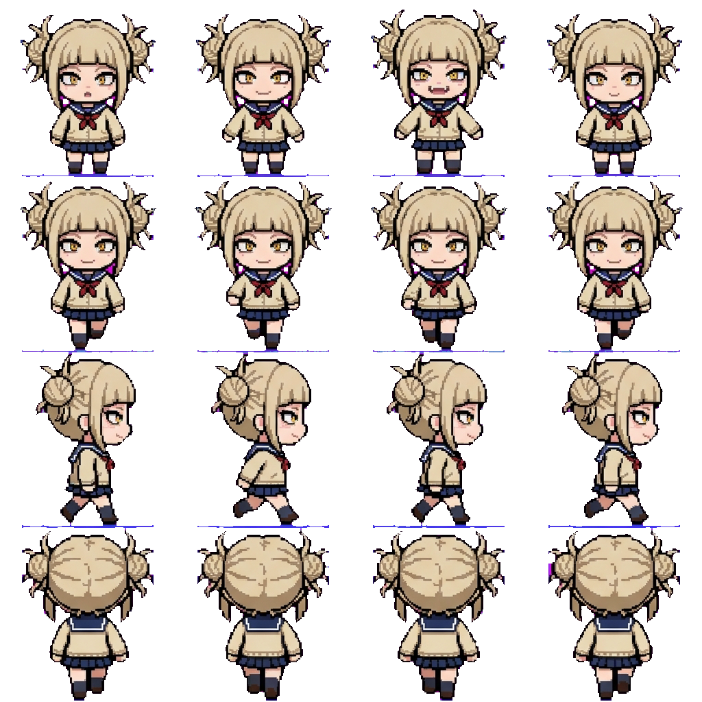 Toga Himiko movement sprite