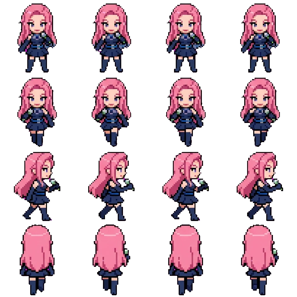 Mizi movement sprite