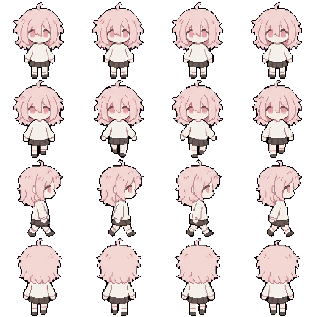 Lizzy movement sprite