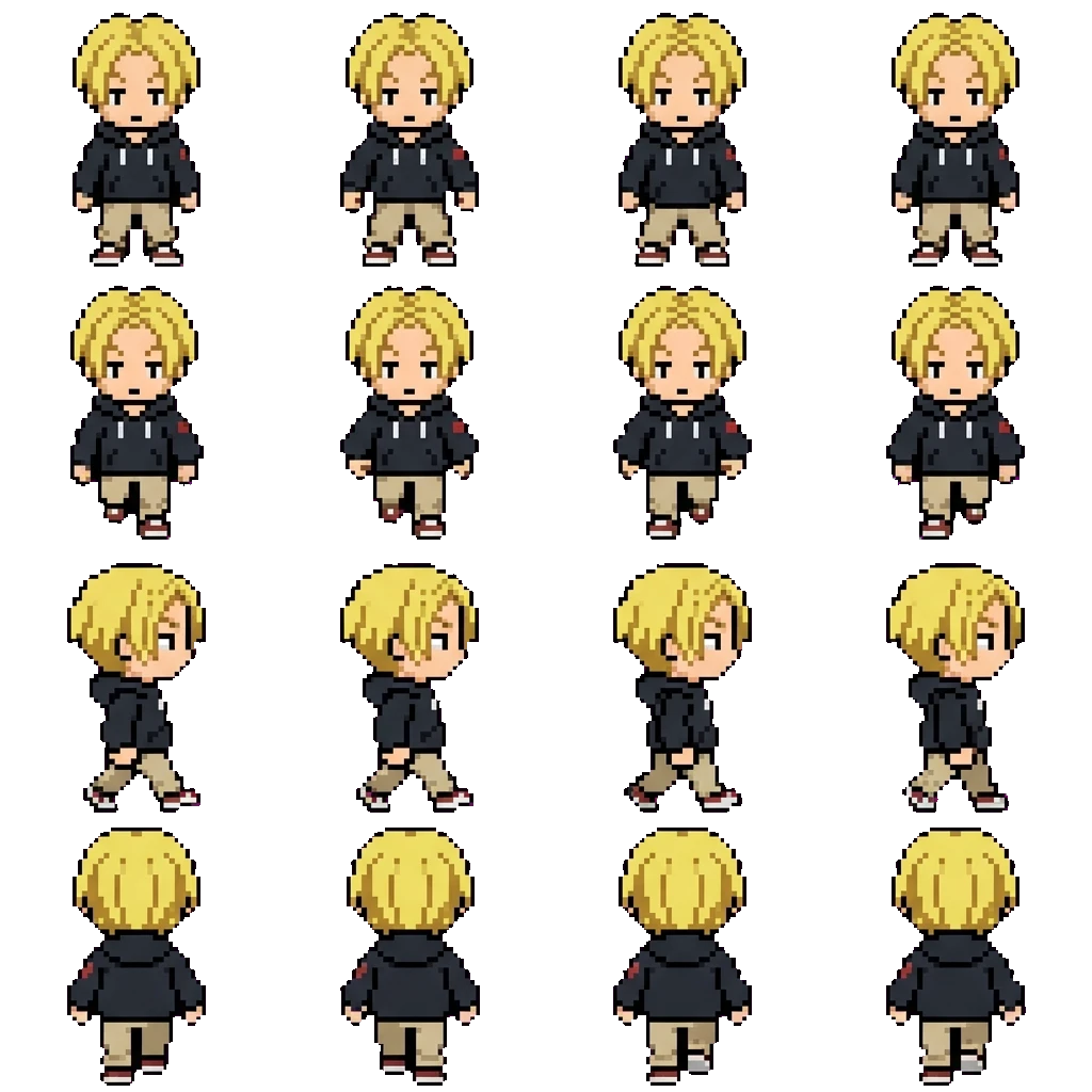 Shin movement sprite