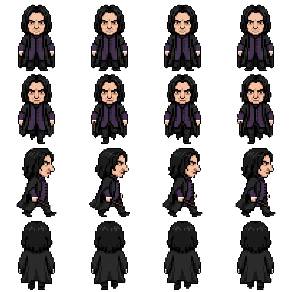Severus Snape movement sprite