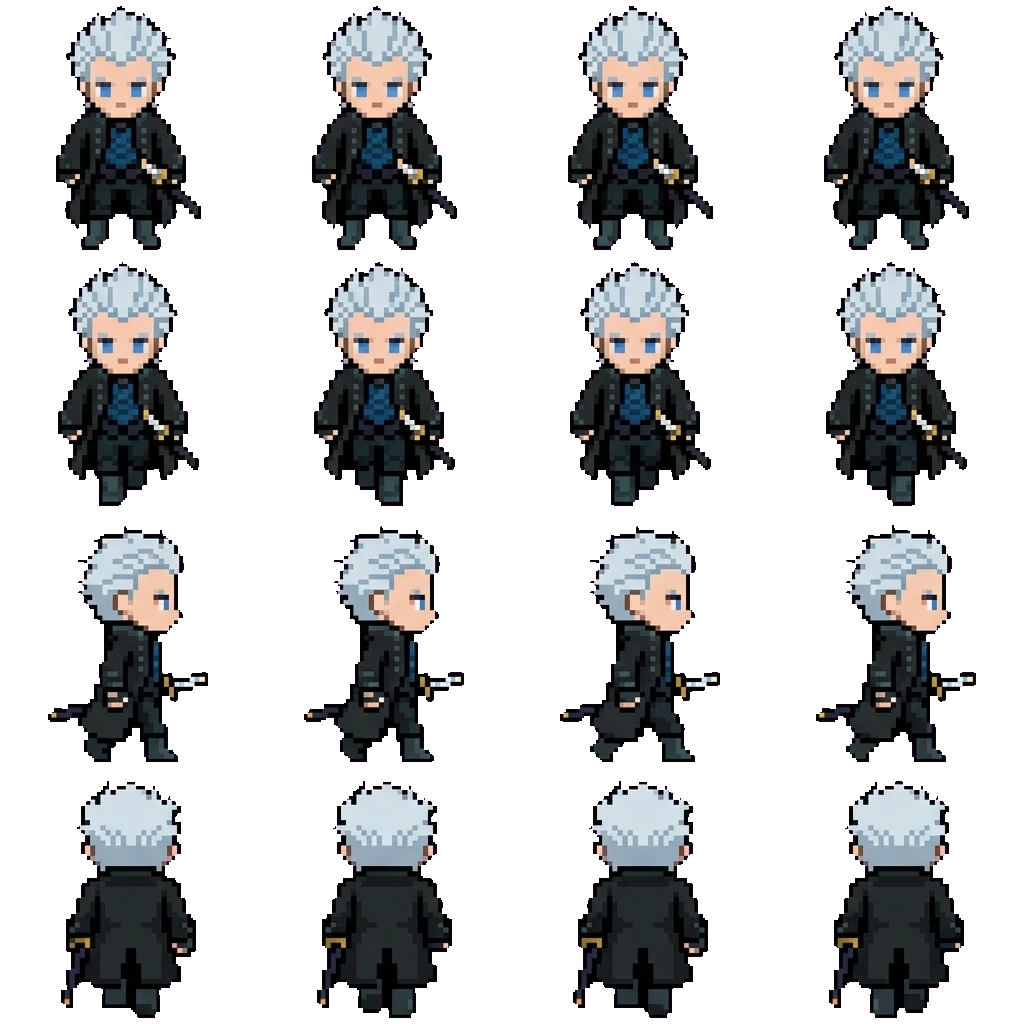 Vergil movement sprite