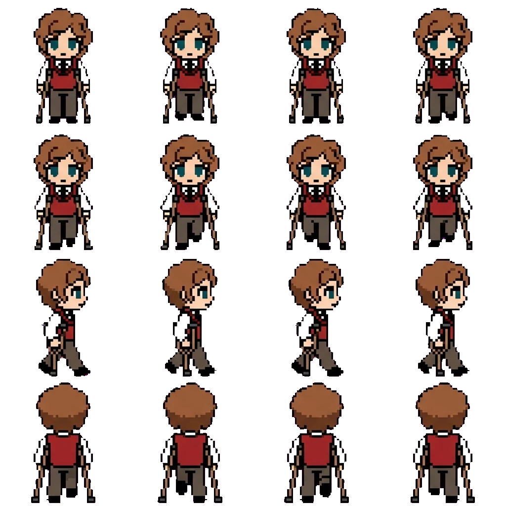 Ricky Potts movement sprite