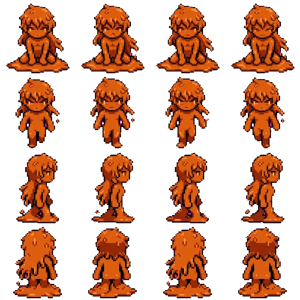 Slime Rojo movement sprite