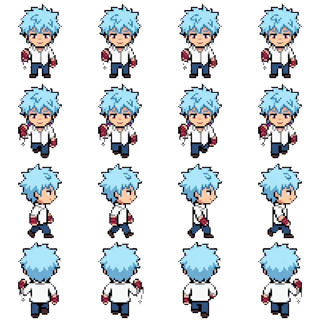 Kaidou movement sprite