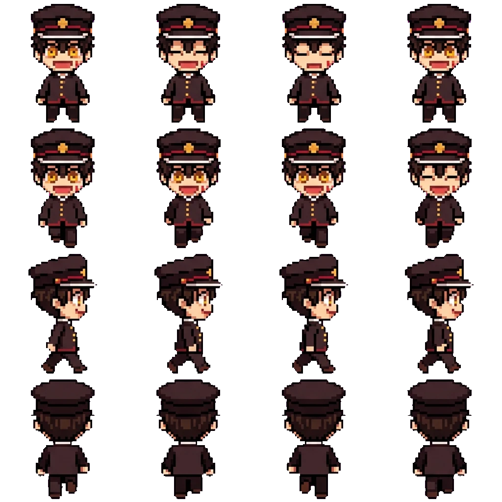 Hanako -kun movement sprite