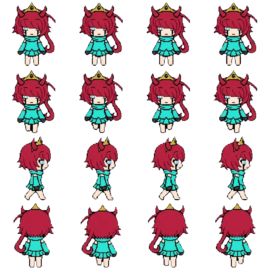 Azurite movement sprite