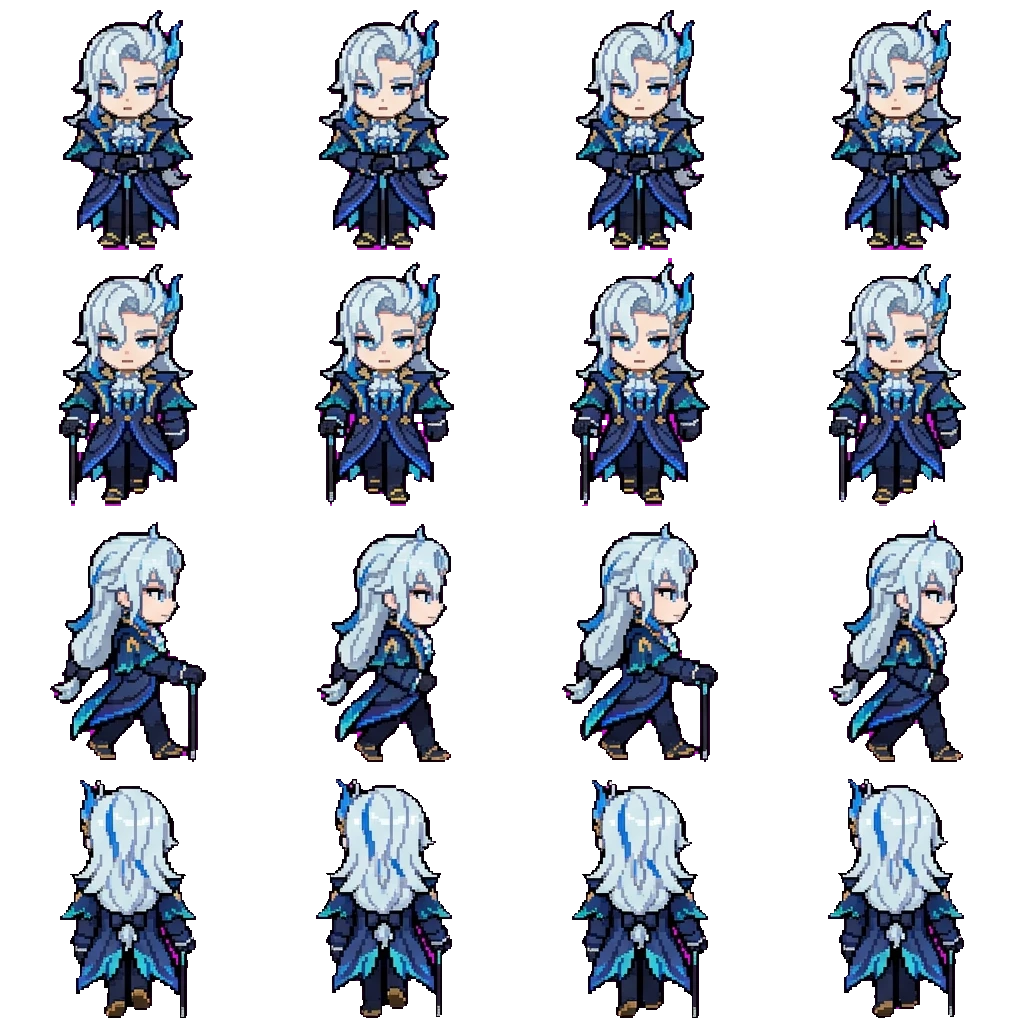 Neuvillette movement sprite