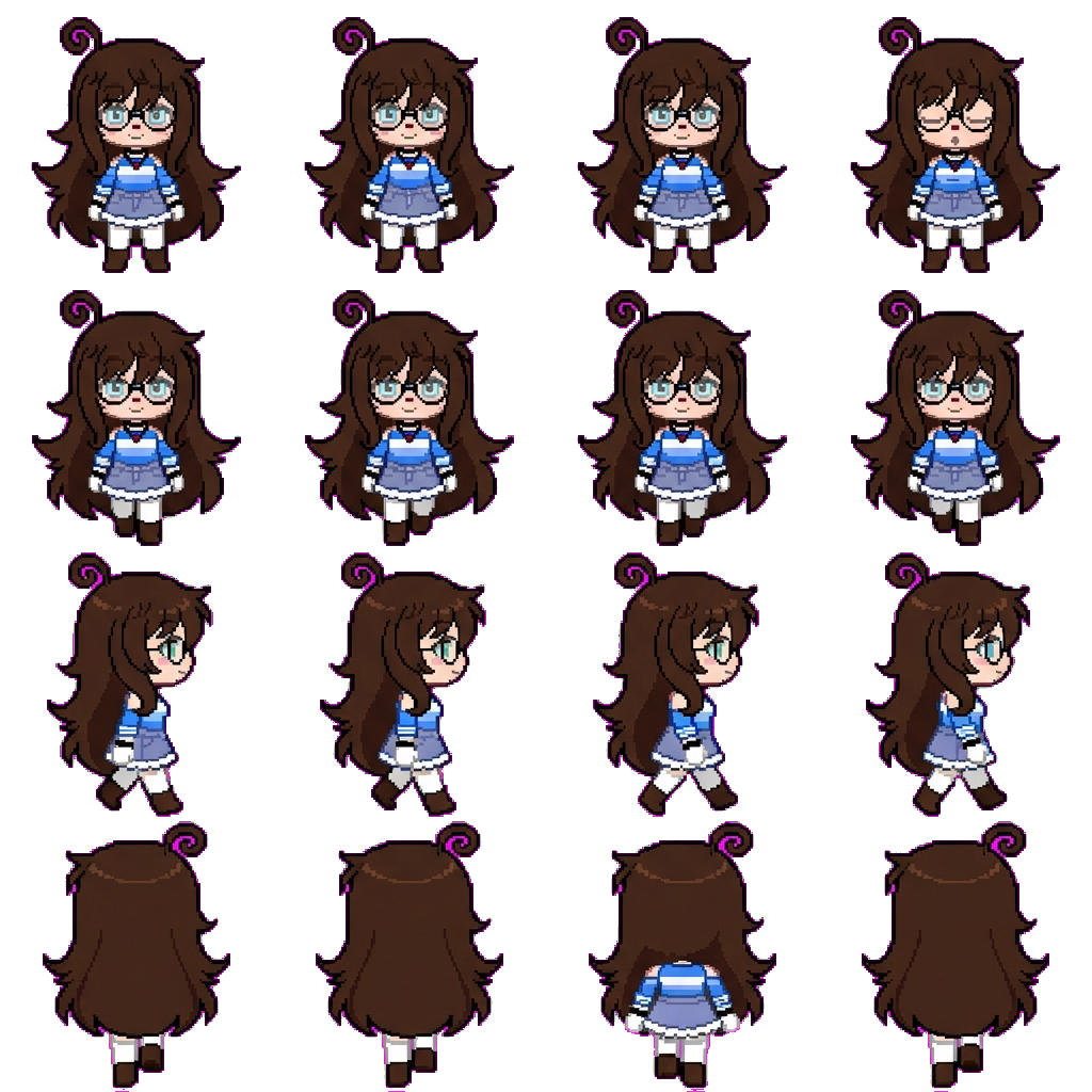 Moon movement sprite
