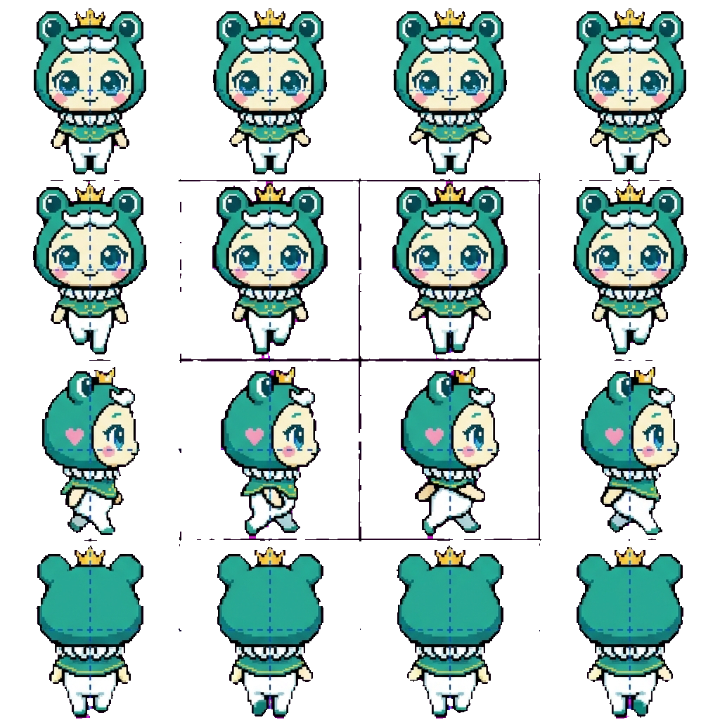 Frogping movement sprite