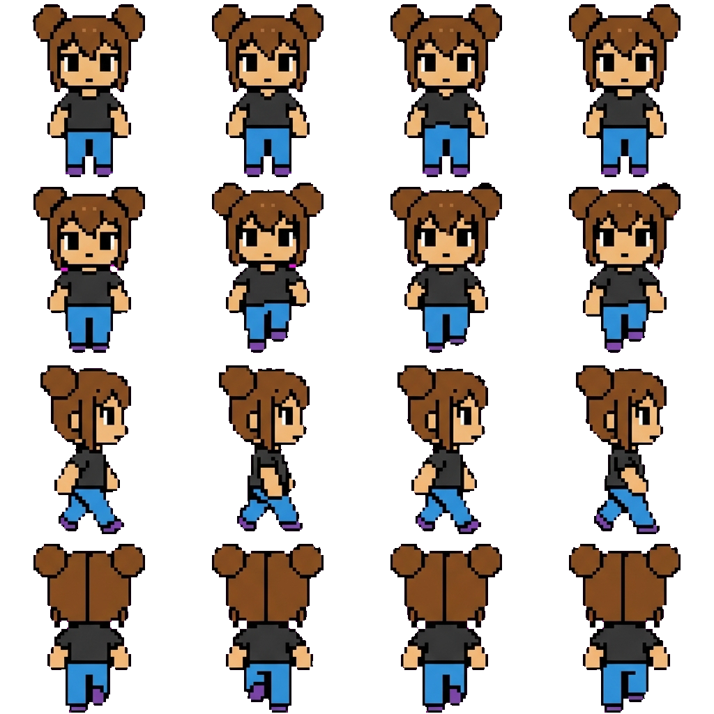 Allison movement sprite