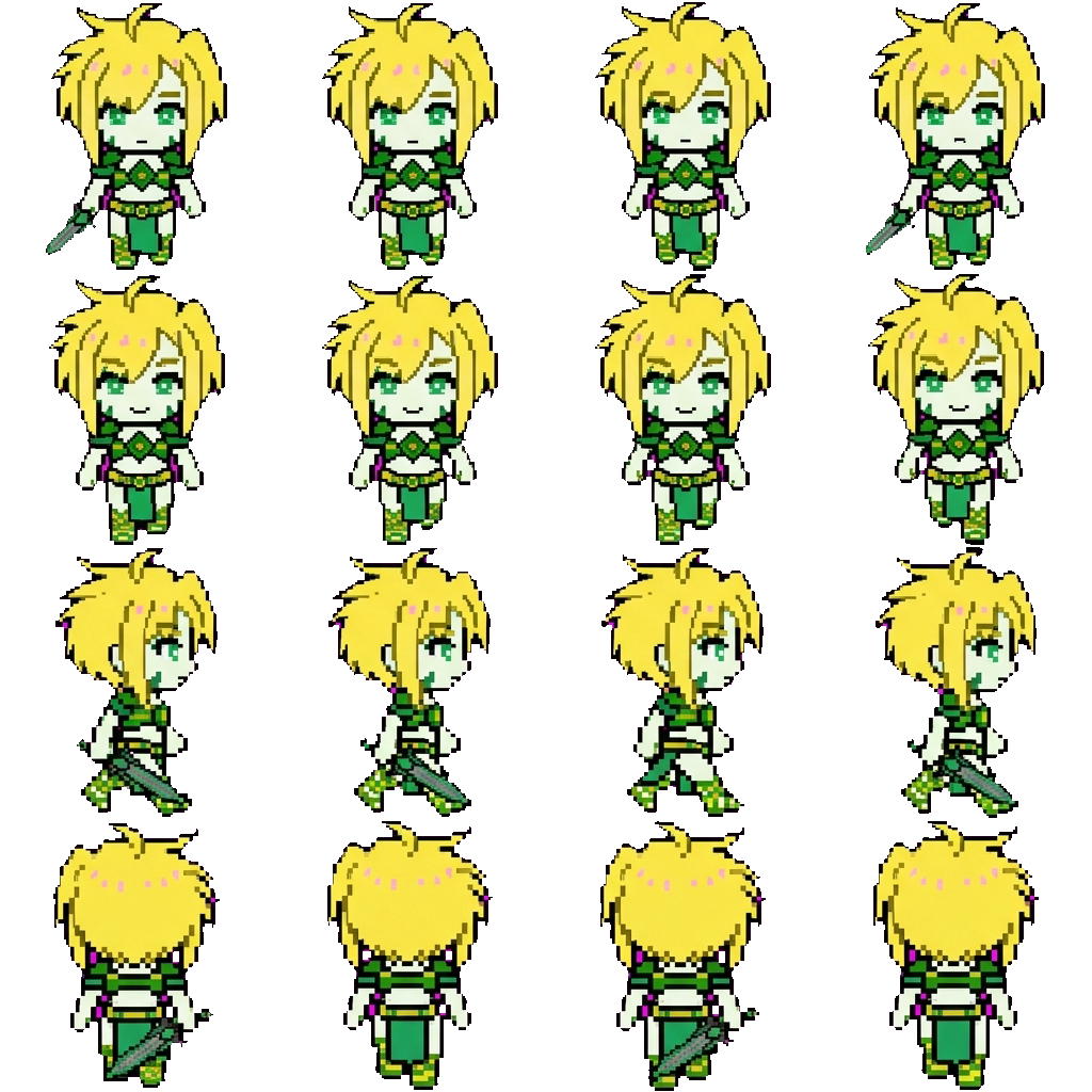 Elack movement sprite