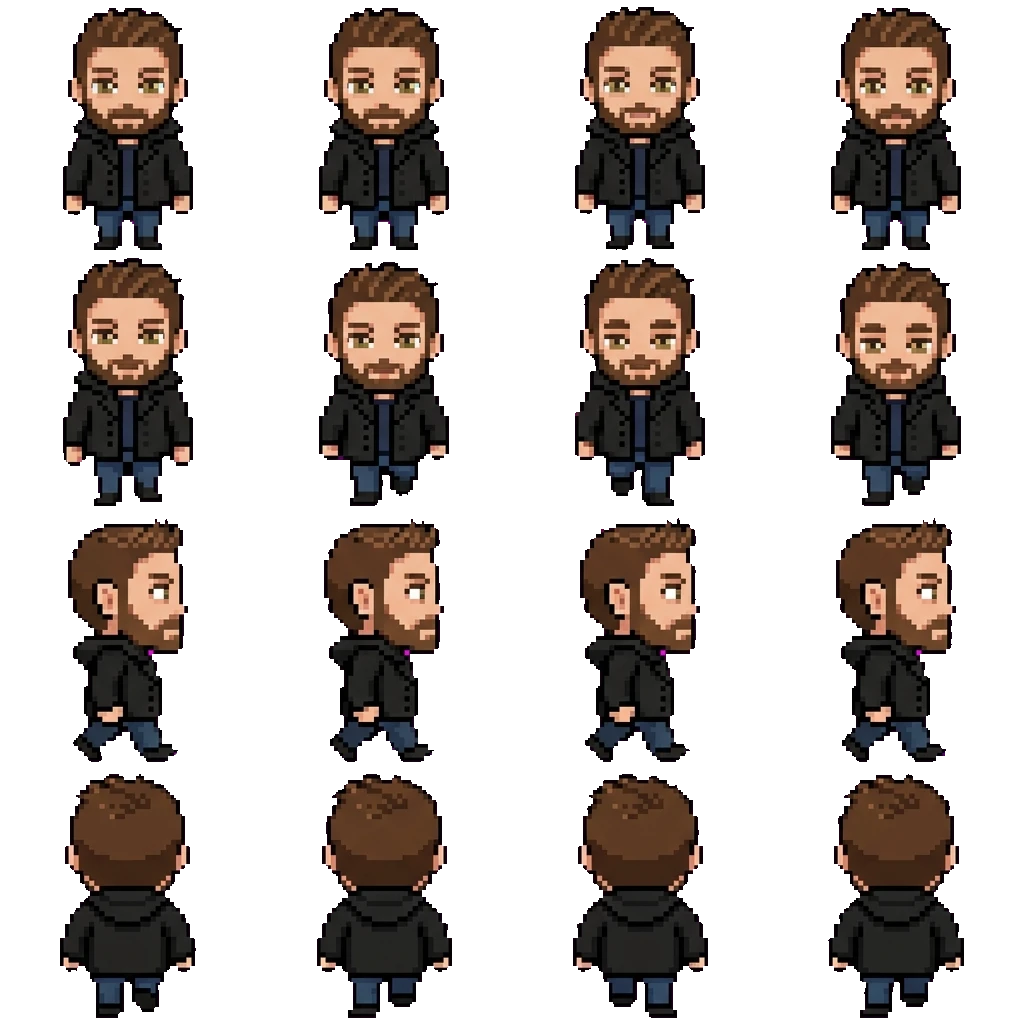 Ryan movement sprite