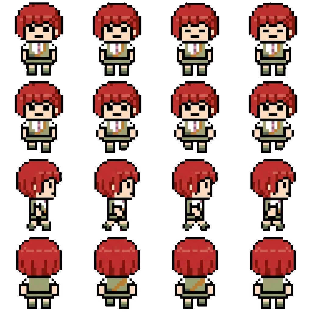 Mahiru Koizumi movement sprite