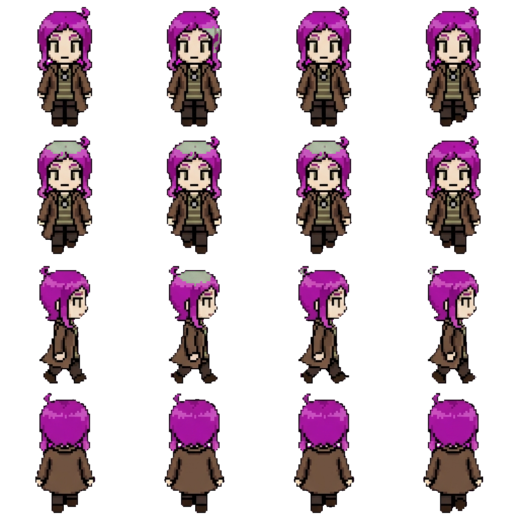 Carlic movement sprite