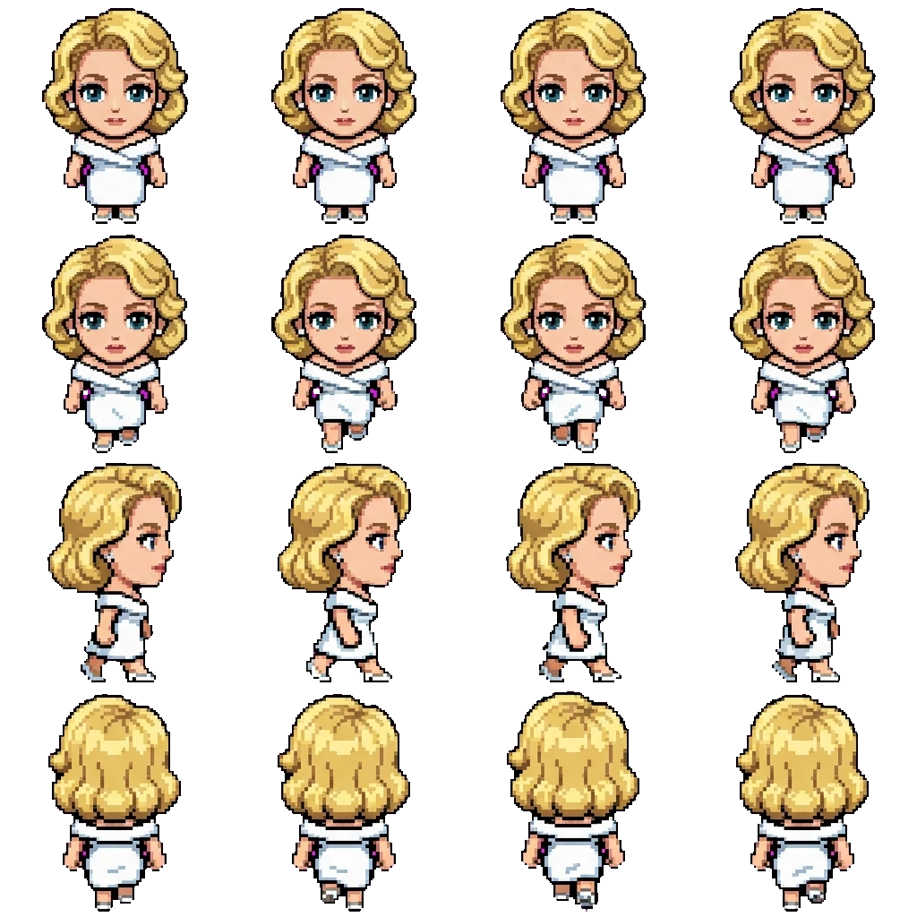 Bedelia Du Maurier movement sprite