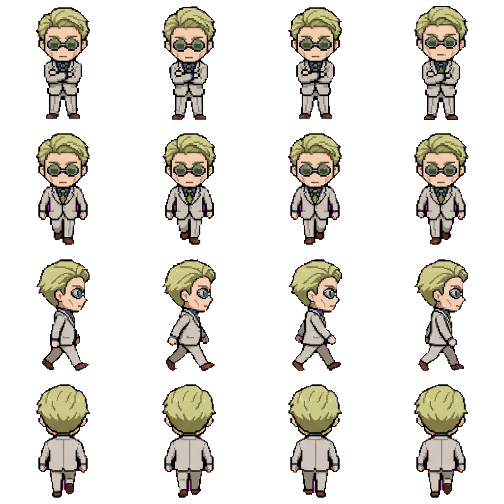 Nanami movement sprite