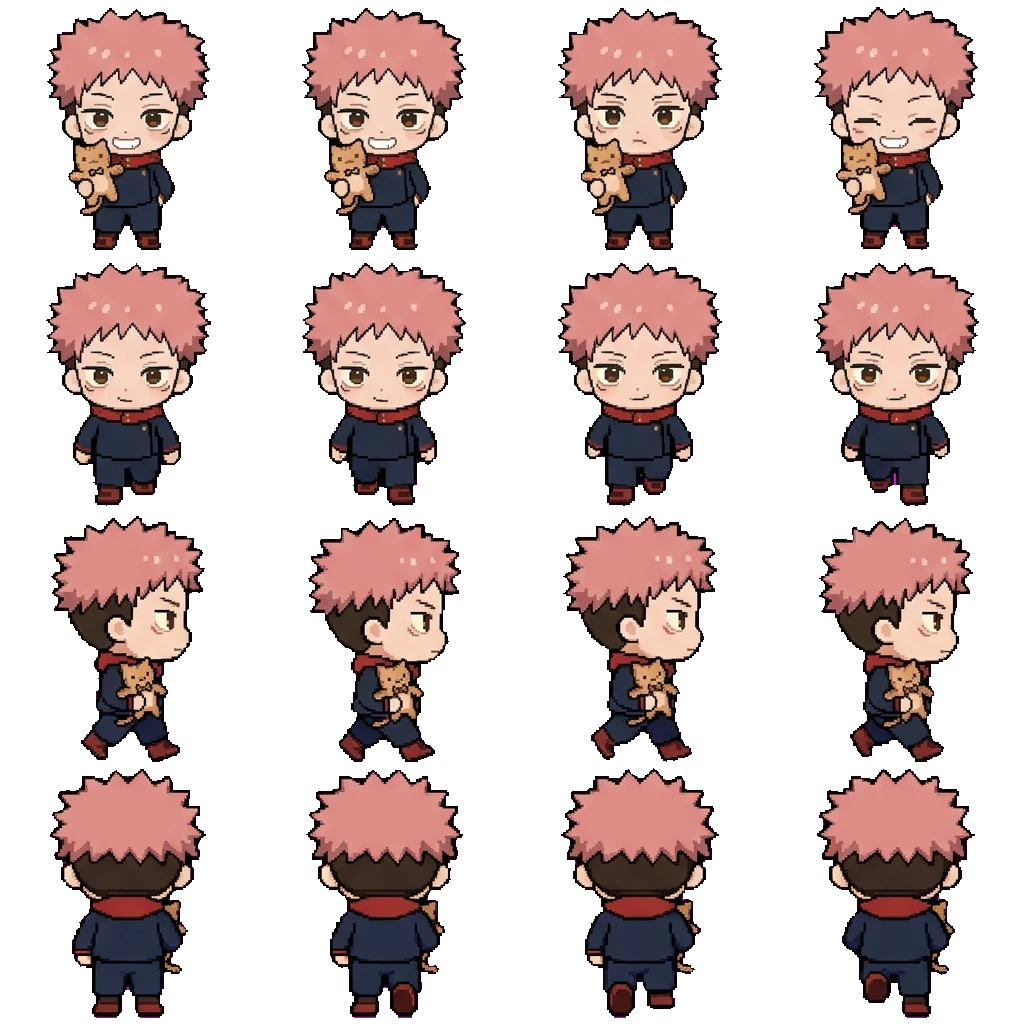 yuji movement sprite