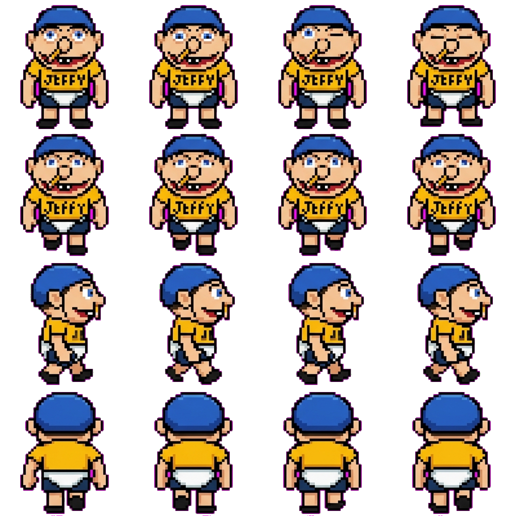 Jeffy movement sprite