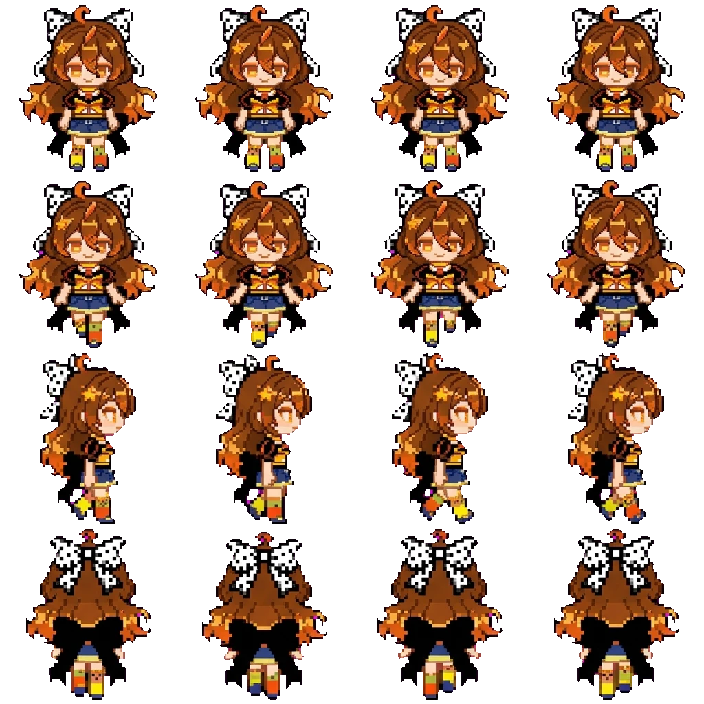 Dina movement sprite