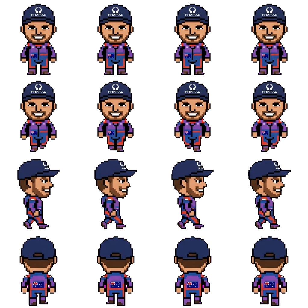 Jack movement sprite
