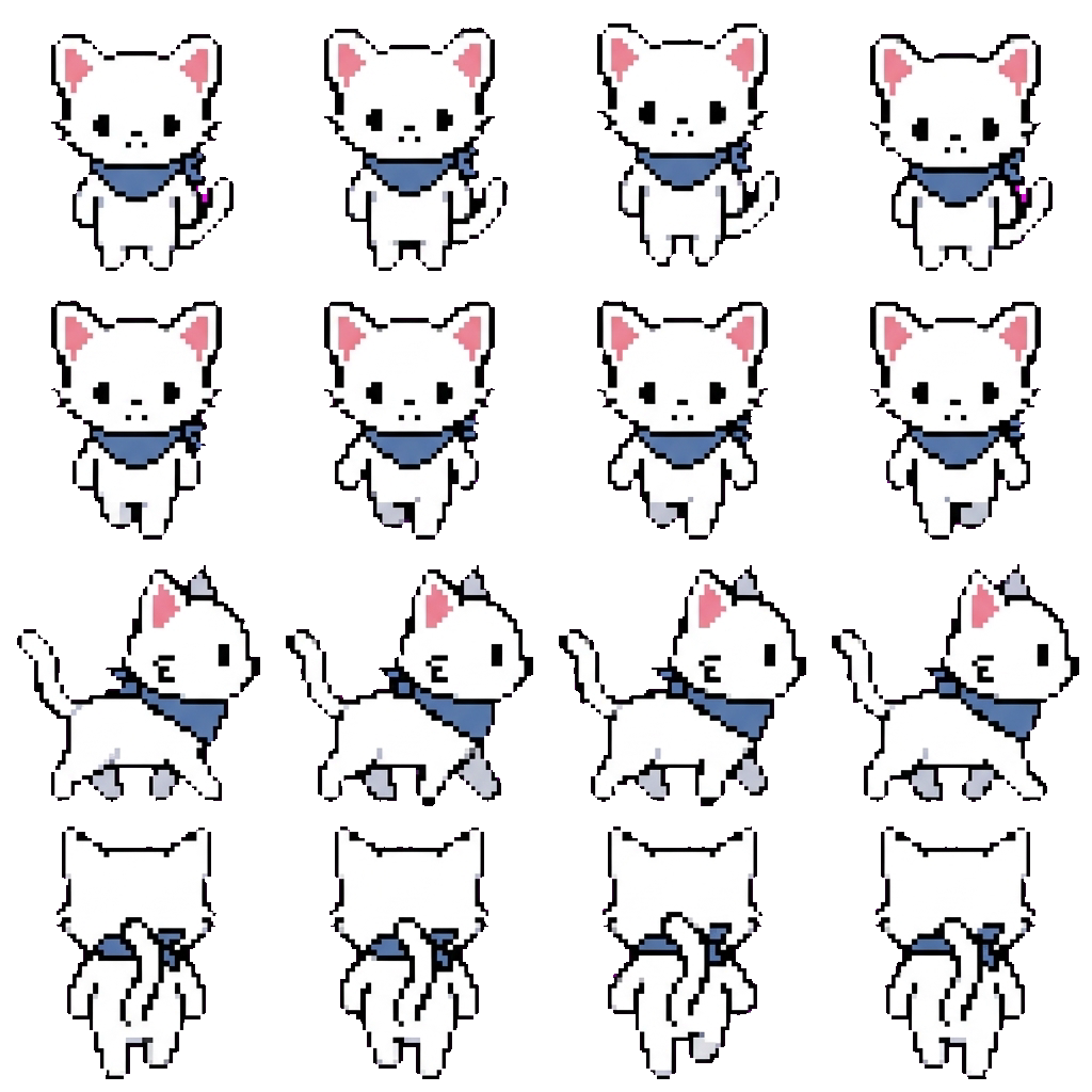 Shiro movement sprite