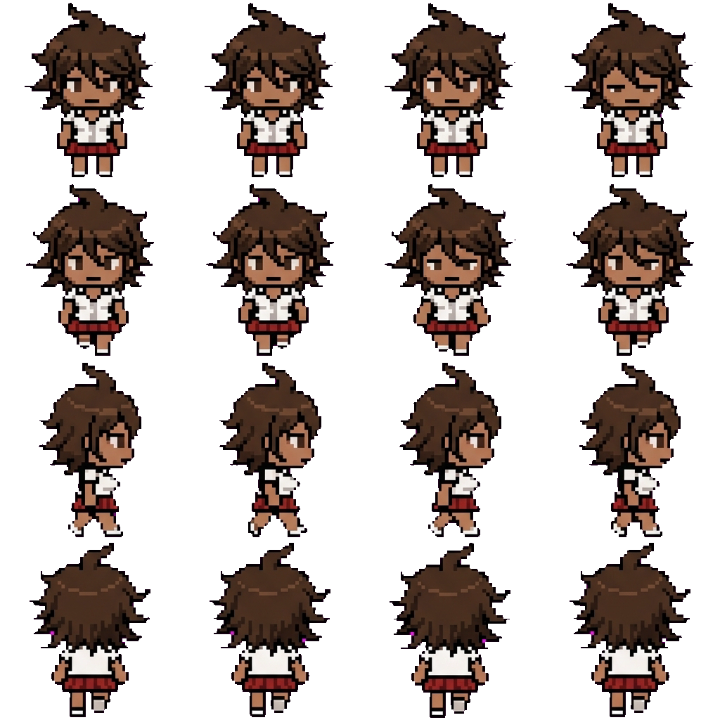 Akane movement sprite