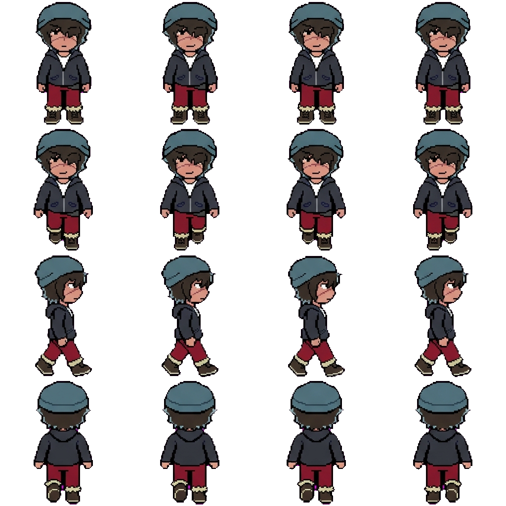 Brock Pelagatti movement sprite