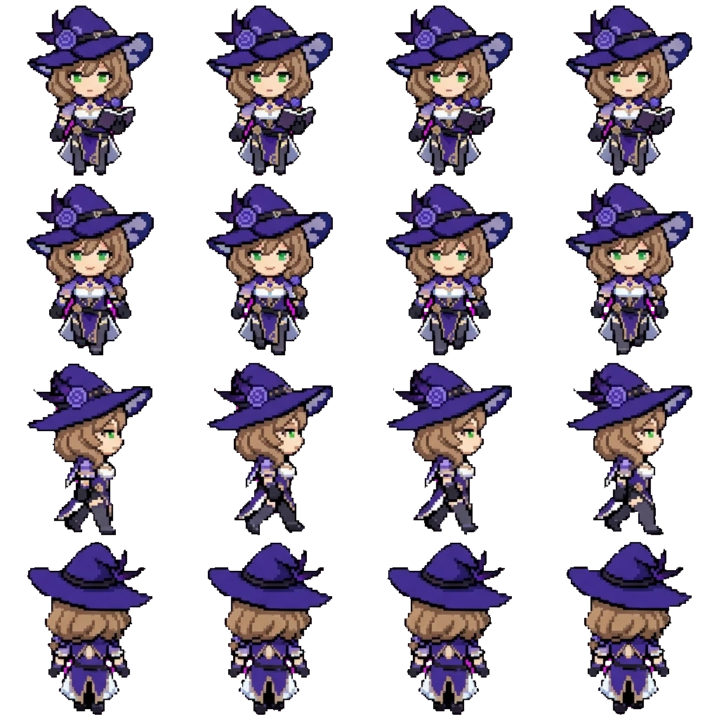 Lisa movement sprite