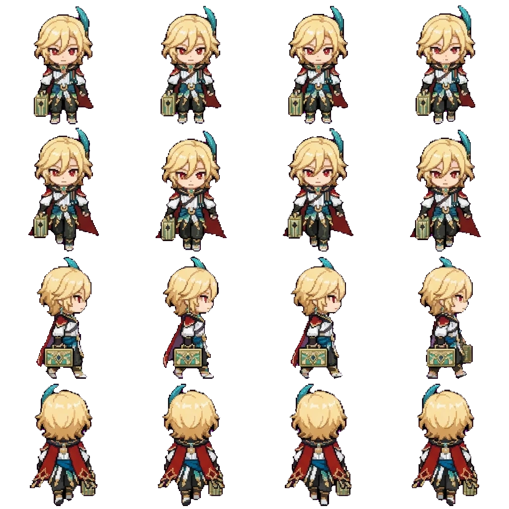 Kaveh movement sprite