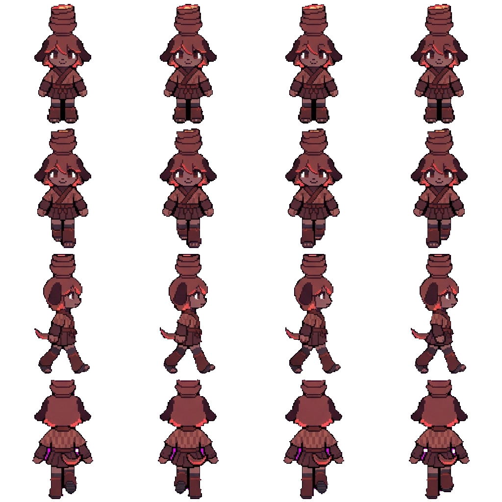 Iwate movement sprite